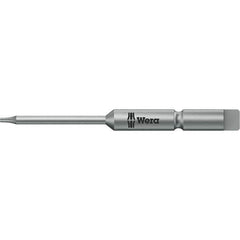 Wera - 4mm Drive IPR1 Tamperproof Torx Screwdriver Bit - 44mm OAL, Power Bit - All Tool & Supply