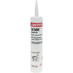 Loctite - 300 mL Cartridge Clear RTV Silicone Joint Sealant - -65 to 450°F Operating Temp, 30 min Tack Free Dry Time, 24 hr Full Cure Time - All Tool & Supply