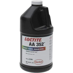 Loctite - 1 L Bottle Clear Light Cure Adhesive - 352 1 LITER UV LOCTITE LTCURE ADHS - All Tool & Supply