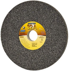 Norton - 8" Diam x 1-1/4" Hole x 3/4" Thick, H Hardness, 46 Grit Surface Grinding Wheel - Aluminum Oxide, Type 1, Coarse Grade, 3,600 Max RPM, Vitrified Bond, No Recess - All Tool & Supply