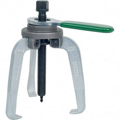 KUKKO - 3 Jaw, 1" to 3-7/8" Spread, 8-1/2 Ton Capacity, Jaw Puller - 3-7/8" Reach, For Bearings, Gears, Discs - All Tool & Supply