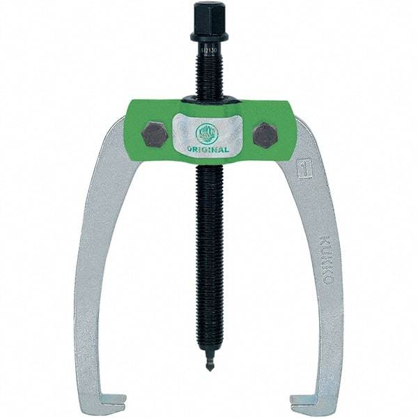 KUKKO - 2 Jaw, 1/2" to 3-7/8" Spread, 3 Ton Capacity, Jaw Puller - 3-7/8" Reach, For Bearings, Gears, Discs - All Tool & Supply