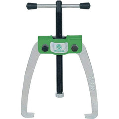 KUKKO - 2 Jaw, 1/4" to 3-3/16" Spread, 1 Ton Capacity, Jaw Puller - 3-3/16" Reach, For Bearings, Gears, Discs - All Tool & Supply