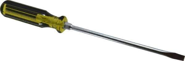 Stanley - Standard Slotted Screwdriver - Round Shank, Acetate Handle - All Tool & Supply