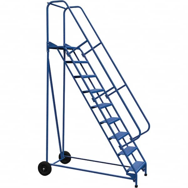 Vestil - 120" High 350 Lb Capacity 9 Step Ladder - All Tool & Supply