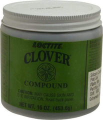 Loctite - 1 Lb Water Soluble Compound - Compound Grade Super Fine, 800 Grit, Black & Gray, Use on General Purpose - All Tool & Supply