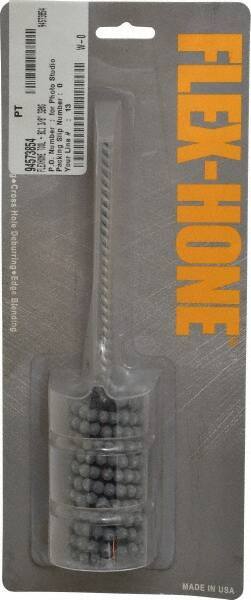 Brush Research Mfg. - 1-3/8" Bore Diam, 320 Grit, Silicon Carbide Flexible Hone - Extra Fine, 8" OAL - All Tool & Supply