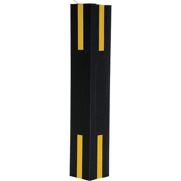 Vestil - 6" High, Column Protector - Fits 6" Columns, Black - All Tool & Supply