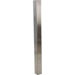 Vestil - 3-1/2" Long, Steel Corner Guard - Silver - All Tool & Supply