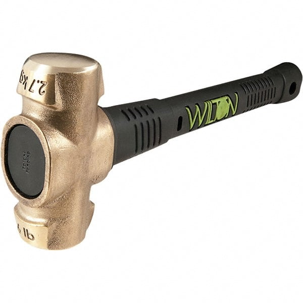 Wilton - Non-Sparking Hammers Tool Type: Brass Hammer Head Material: Brass - All Tool & Supply