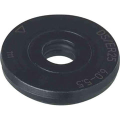 Guhring - 3.5 to 4mm ER25 Collet Coolant Seal - Exact Industrial Supply