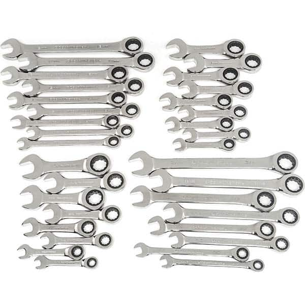 GearWrench - Wrench Sets Tool Type: Ratchet System of Measurement: Inch/Metric - All Tool & Supply