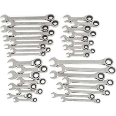 GearWrench - Wrench Sets Tool Type: Ratchet System of Measurement: Inch/Metric - All Tool & Supply