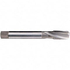 Emuge - 1/4-19 G(BSP) TiN Finish Cobalt 3 Flute British Standard Pipe Tap - All Tool & Supply