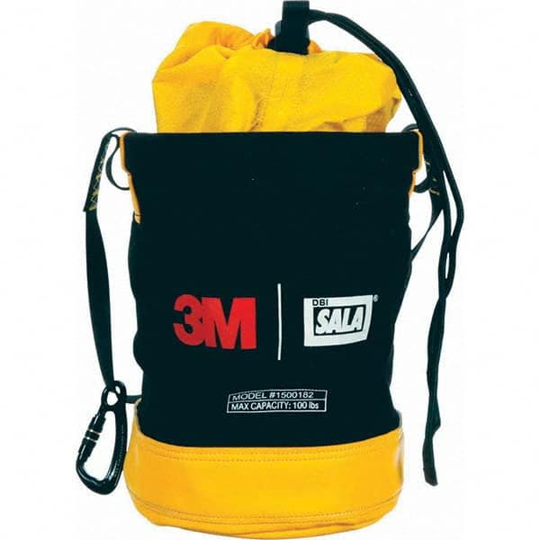 DBI/SALA - Canvas, Black/Yellow Tool Bucket - All Tool & Supply