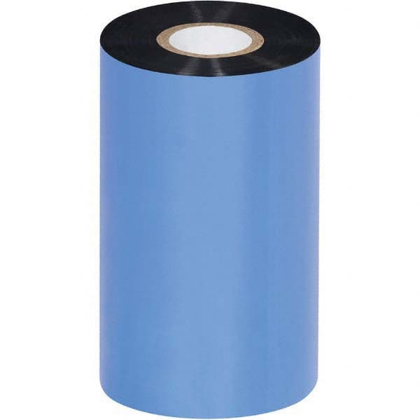 Value Collection - 4.33" x 1345' Black Wax Thermal Label - All Tool & Supply