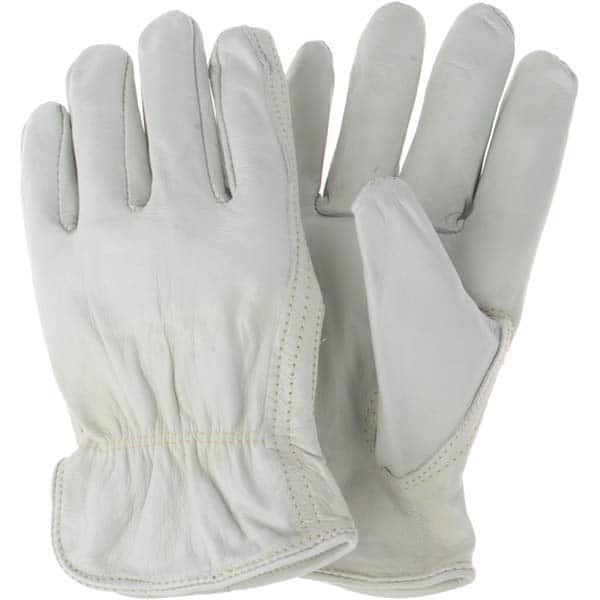 MCR Safety - Size L Leather Abrasion Protection Work Gloves - All Tool & Supply