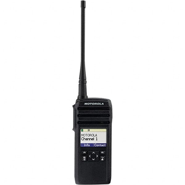 Motorola Solutions - 350,000 Sq Ft Range, 30 Channel, 1 Watt, Series DTR, Professional Two Way Radio - Exact Industrial Supply