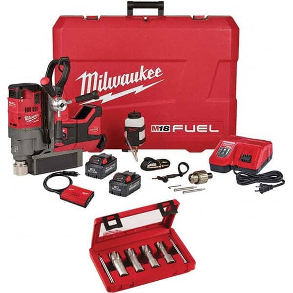 Milwaukee Tool - Portable Drill Presses Drill Type: Magnetic Chuck Size (Inch): 1-1/2 - All Tool & Supply