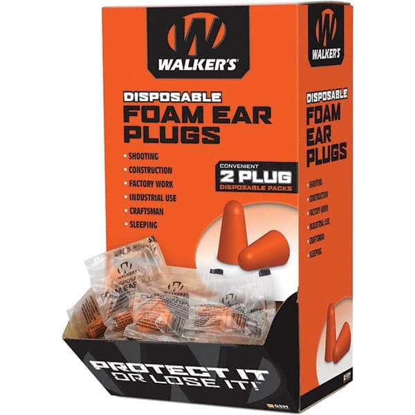 Walkers - Earplugs Disposable or Reusable: Disposable Style: Uncorded - All Tool & Supply