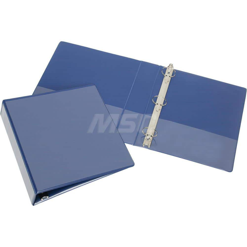 Ring Binders; Binder Type: 3 Hole Binder; Capacity: 1; Color: Blue; Material: vinyl; Size: 8-1/2 X 11; Minimum Order Quantity: vinyl; Material: vinyl