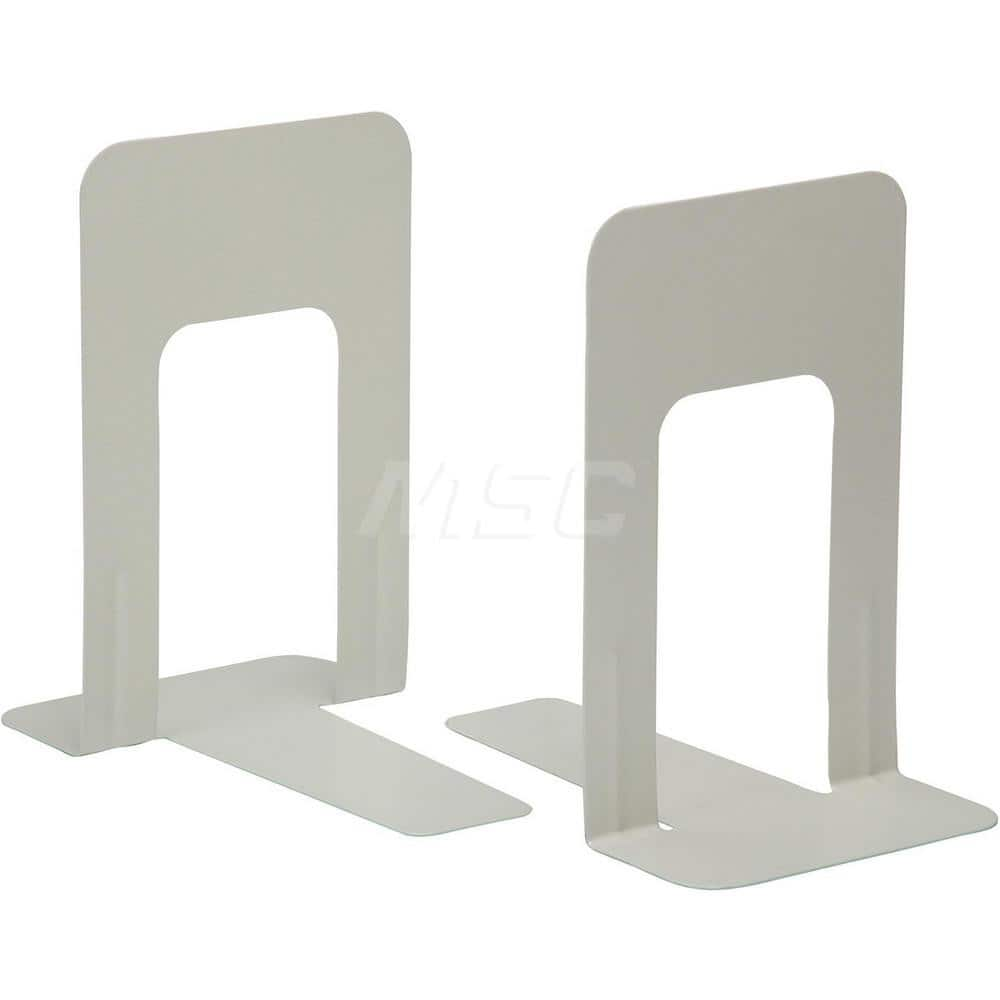 Book Ends & Book Supports; Clip Board Type: Bookends; Size: 9X5-7/8X8; Color: Beige; Size: 9X5-7/8X8