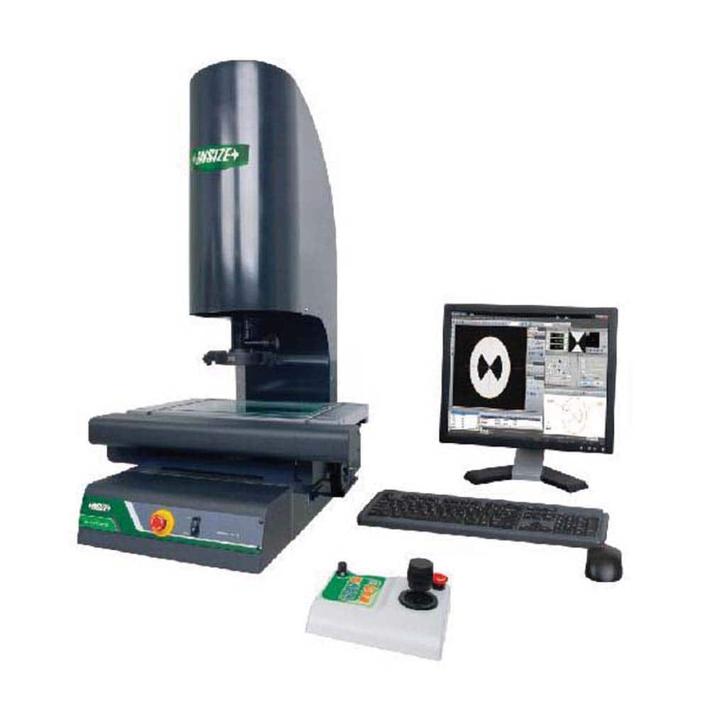 Insize USA LLC - Optical Comparators & Profile Projectors; Orientation: Vertical ; Magnification: 20x - Exact Industrial Supply