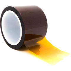 Bertech - Film Tape; Material Type: Polyimide ; Thickness (mil): 3.5000 ; Color: Amber ; Adhesive Material: Silicone ; Width (Inch): 2-3/4 ; Length (Feet): 108.000 - Exact Industrial Supply