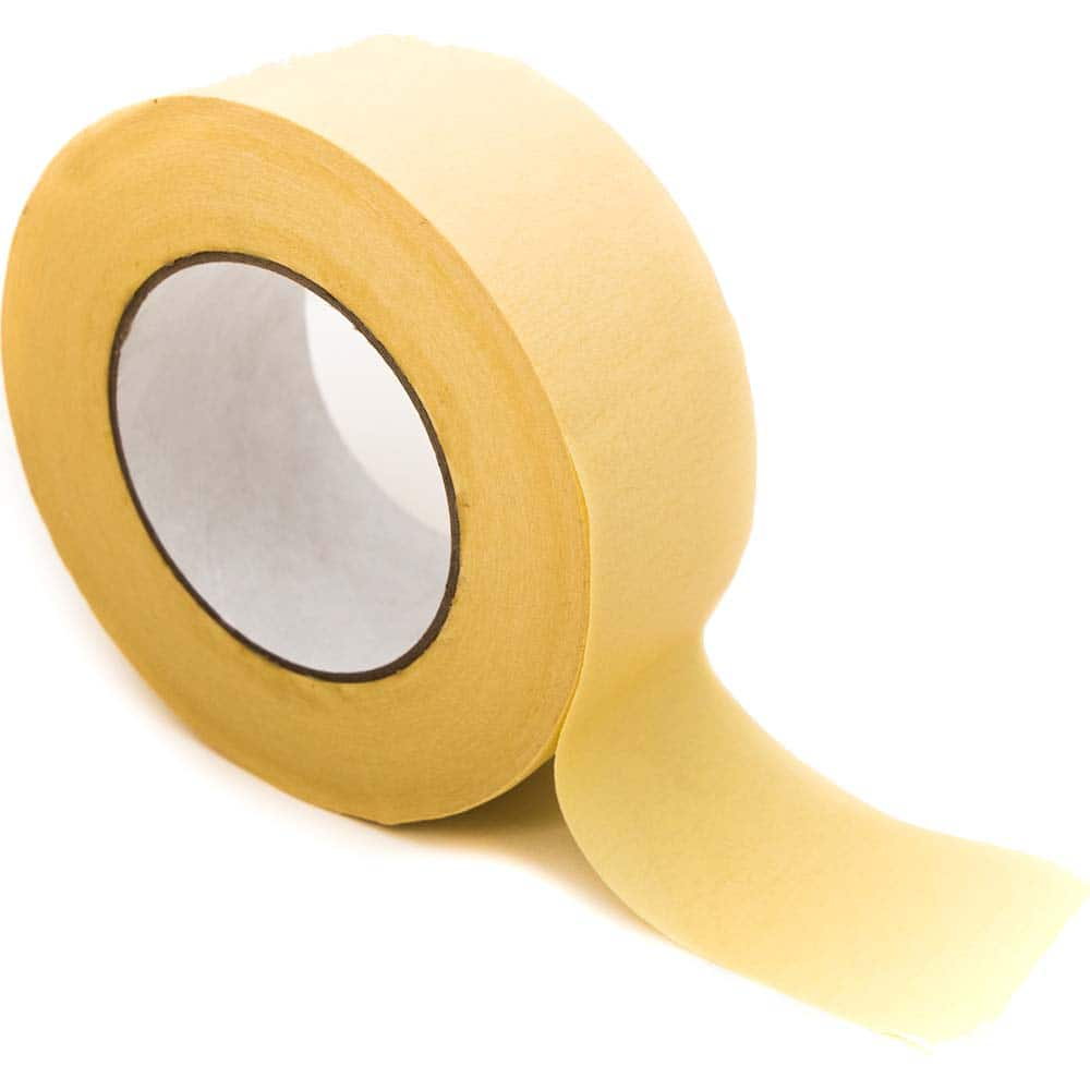 Bertech - Masking & Painters Tape; Tape Type: High Temperature Masking Tape ; Material Type: Crepe Paper ; Width (Inch): 5-1/2 ; Length (Feet): 180.000 ; Length (yd): 60.00 ; Color: Beige - Exact Industrial Supply