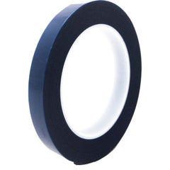 Bertech - Masking & Painters Tape; Tape Type: High Temperature Masking Tape ; Material Type: Polyester Film ; Width (Inch): 9/16 ; Length (Feet): 216.000 ; Length (yd): 72.00 ; Color: Blue - Exact Industrial Supply