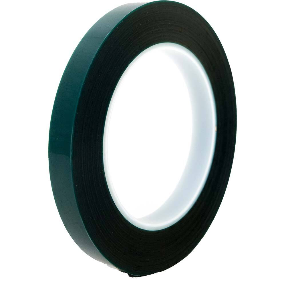 Bertech - Masking & Painters Tape; Tape Type: High Temperature Masking Tape ; Material Type: Polyester Film ; Width (Inch): 0.31 ; Width (mm): 8.00 ; Length (Feet): 216.000 ; Length (yd): 72.00 - Exact Industrial Supply