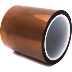 Bertech - Film Tape; Material Type: Polyimide ; Thickness (mil): 2.5000 ; Color: Amber ; Adhesive Material: Silicone ; Width (Inch): 10 ; Length (Feet): 108.000 - Exact Industrial Supply