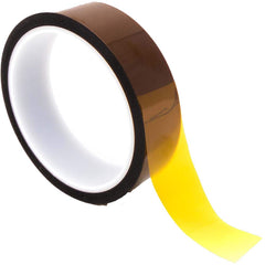 Bertech - Film Tape; Material Type: Polyimide ; Thickness (mil): 3.5000 ; Color: Amber ; Adhesive Material: Silicone ; Width (Inch): 7/8 ; Length (Feet): 108.000 - Exact Industrial Supply