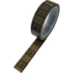 Bertech - Anti-Static Packaging; Type: Conductive Grid Tape ; Width (Inch): 3-1/2 ; Length (Inch): 1296 ; Thickness (mil): 1.9000 ; Color: Brown - Exact Industrial Supply