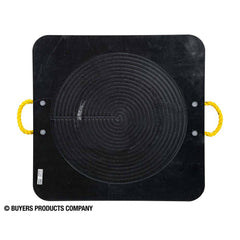 Buyers Products - Pads & Mats; Thickness: 2.00 (Inch); Width (Inch): 30 ; Length (Inch): 30 ; Diameter (Decimal Inch): 2.0000 ; Material: Polyethylene ; Maximum Work Load: 38880.0000 (Pounds) - Exact Industrial Supply