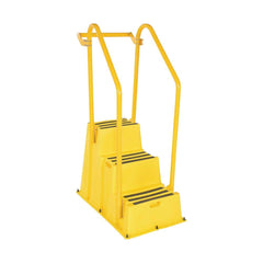 Vestil - Step Ladders; Type: Step Stool ; Height (Feet): 5' 4-5/8" ; Industry Rating: Type IA ; Load Capacity (Lb.): 500.000 ; Material: Polyethylene ; Base Spread: 4-3/16 (Inch) - Exact Industrial Supply