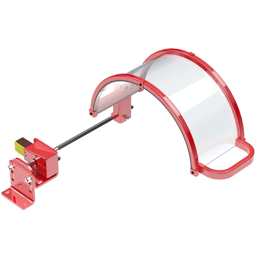 Rockford Systems - Lathe Chuck Guards; Type: Shield & Mount ; Shield Material: Steel; Polycarbonate ; For Minimum Chuck Size (Inch): 1 ; For Maximum Chuck Size (Inch): 7 ; Shield Width (Inch): 8 ; Shield Height (Inch): 4.5 - Exact Industrial Supply