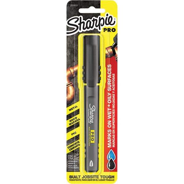 Sharpie - Markers & Paintsticks Type: Permanent Color: Black - All Tool & Supply