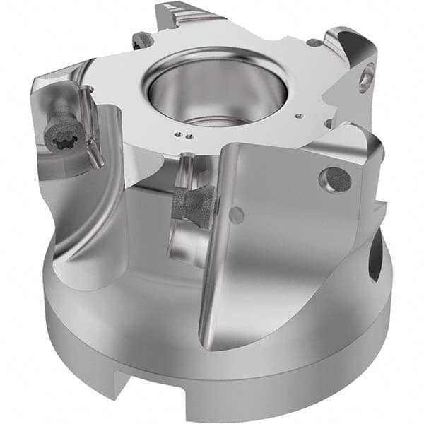 Seco - Indexable High-Feed Face Mills Cutting Diameter (mm): 52.00 Maximum Depth of Cut (mm): 1.80 - All Tool & Supply