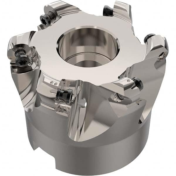 Seco - Indexable Copy Face Mills Cutting Diameter (mm): 40.00 Cutting Diameter (Decimal Inch): 1.5748 - All Tool & Supply