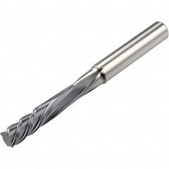 Seco - 14.8mm Diam, 54.99mm LOC, Solid Carbide Diamond-Pattern End Mill End Router Bit - All Tool & Supply