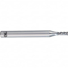 OSG - Square End Mills Mill Diameter (mm): 10.00 Mill Diameter (Decimal Inch): 0.3937 - All Tool & Supply