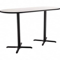 National Public Seating - Stationary Tables Type: Breakroom Material: HPL Particleboard Core w/T-Mold; Steel - All Tool & Supply