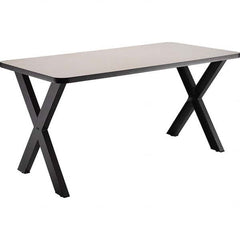 National Public Seating - Stationary Tables Type: Cafeteria Tables Material: HPL Top; MDF Core w/Protect Edge; Steel - All Tool & Supply