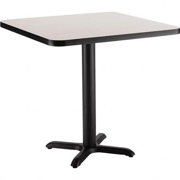 National Public Seating - Stationary Tables Type: Breakroom Material: HPL Particleboard Core w/T-Mold; Steel - All Tool & Supply