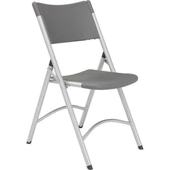 National Public Seating - Folding Chairs Pad Type: Folding Chair w/Plastic Seat & Back Material: Plastic/Steel - All Tool & Supply