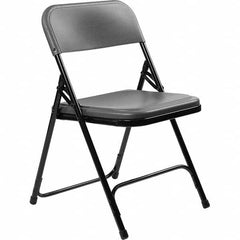 National Public Seating - Folding Chairs Pad Type: Folding Chair w/Plastic Seat & Back Material: Plastic/Steel - All Tool & Supply