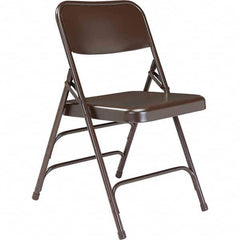 National Public Seating - Folding Chairs Pad Type: Folding Chair Material: Steel - All Tool & Supply