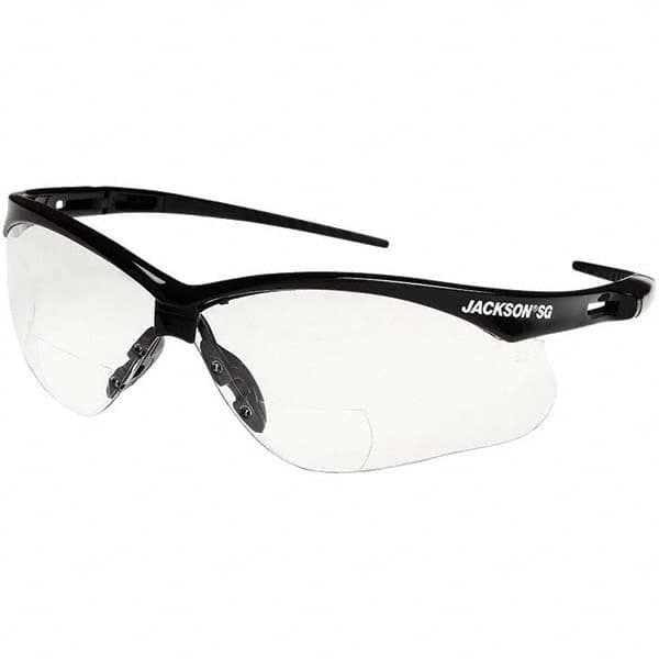 Jackson Safety - Magnifying Safety Glasses Diopter Lens: +2.5 Lens Coating: Scratch Resistant - All Tool & Supply