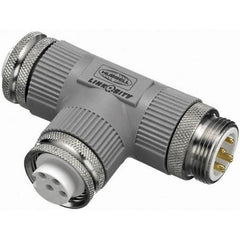 Hubbell Wiring Device-Kellems - Single Pole Plugs & Connectors Connector Type: Tapping Tee End Style: Male-Female-Female - All Tool & Supply